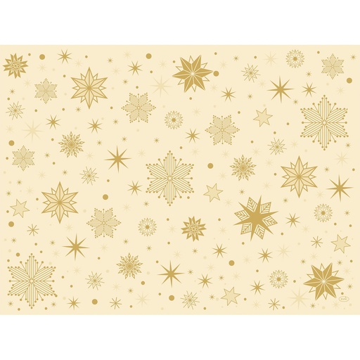 Duni - Placemat papier Stargazing Cream (30 x 40 cm, 1000 stuks)
