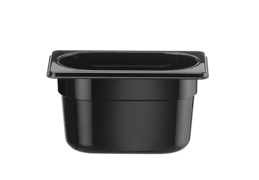 [DTH108208] GN 1/9 container COOL, HENDI, COOL, GN 1/9, 0,9L, Zwart, 108x176x(H)100mm