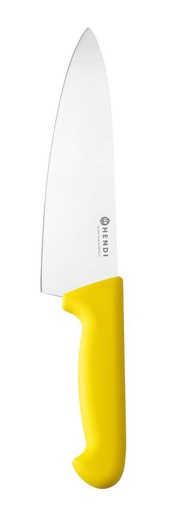 [DTH108843] Hendi - Koksmes, 200 mm, HACCP geel