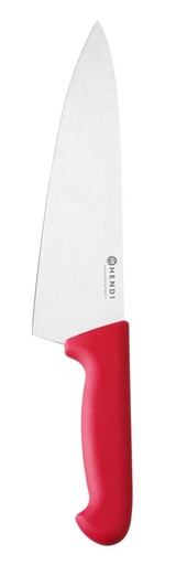[DTH108849] Hendi - Koksmes, 250 mm, HACCP rood