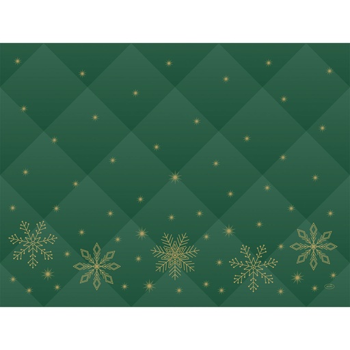 [DTH108919] Duni - Placemat papier Rhombus Green (30 x 40 cm, 1000 stuks)