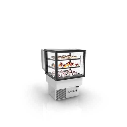 Sayl - Integra Drop-In koelvitrine inbouw 600x600x515 mm 2 schappen grab&go