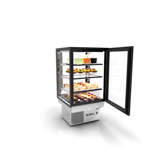 Sayl - Integra Drop-In koelvitrine inbouw 600x600x815 mm 3 schappen voordeur