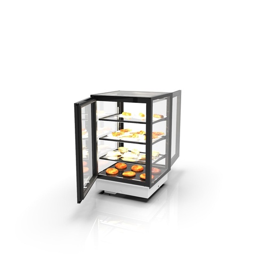 Sayl - Integra Drop-In warmhoudvitrine inbouw 600x600x815 mm 3 schappen voordeur