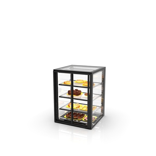 Sayl - Integra neutrale vitrine 600x600x815 mm 3 schappen voordeur