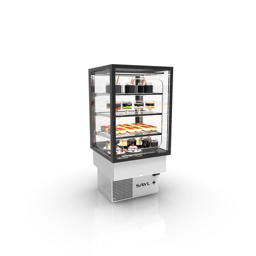 Sayl - Integra Drop-In koelvitrine inbouw 600x600x815 mm 3 schappen grab&go