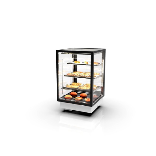 Sayl - Integra Drop-In warmhoudvitrine inbouw 600x600x815 mm 3 schappen grab&go