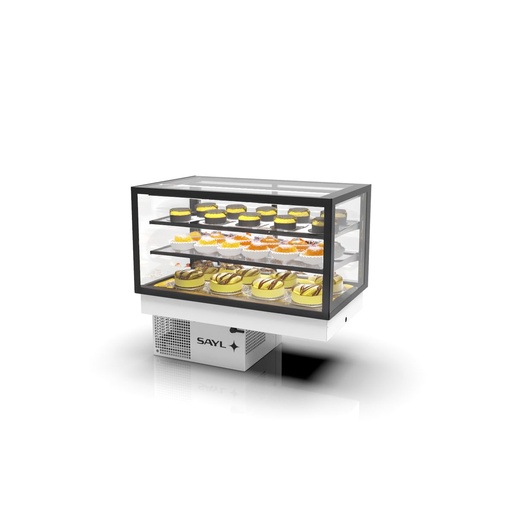 [DTH117818] Sayl - Integra Drop-In koelvitrine inbouw 1000x600x515 mm 2 schappen