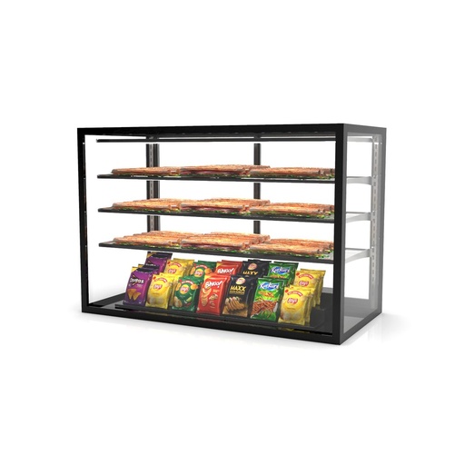Sayl - Integra neutrale vitrine 1200x600x815 mm 3 schappen