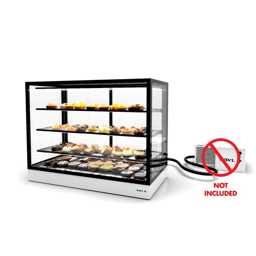 [DTH109344] Sayl - Integra Remote koelvitrine opbouw 1200x600x950 mm zonder koelgroep