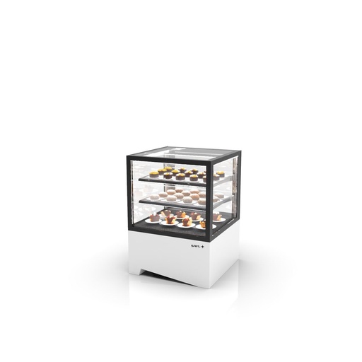 Sayl - Integra opbouw koelvitrine compact 600x600x800 mm 2 schappen