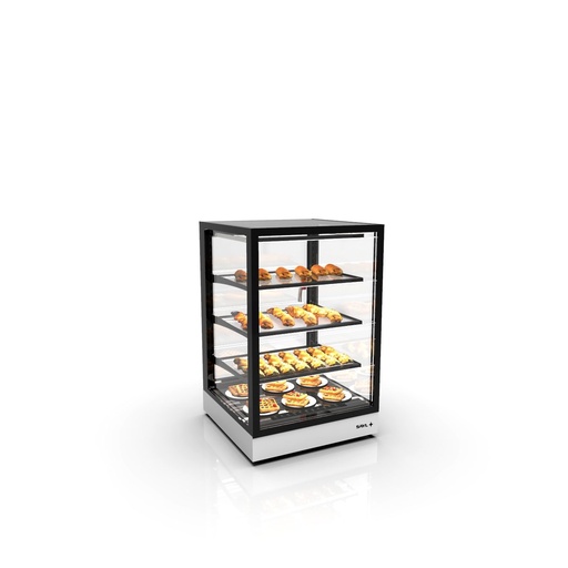 Sayl - Integra opbouw warmhoudvitrine compact 600x600x950 mm 3 schappen