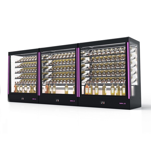 Sayl - Pak wijnkoelvitrine 1015x620x1240 mm deur achterzijde