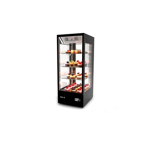 Sayl - Crystal Box koelvitrine 400x485x1015 mm zwart