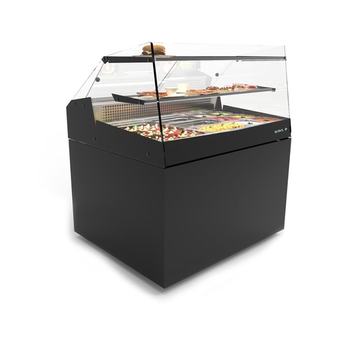 Sayl - Loma gekoelde vitrine op onderkast 3x GN 1/1 1030x882x1200 mm