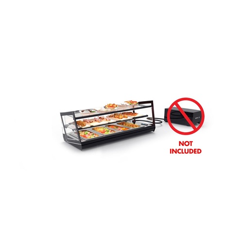 Sayl - Kube gekoelde tapasvitrine GN 850x385x360 mm zonder koelgroep