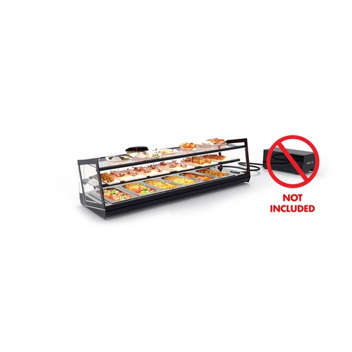 Sayl - Kube gekoelde tapasvitrine GN 1175x385x360 mm zonder koelgroep