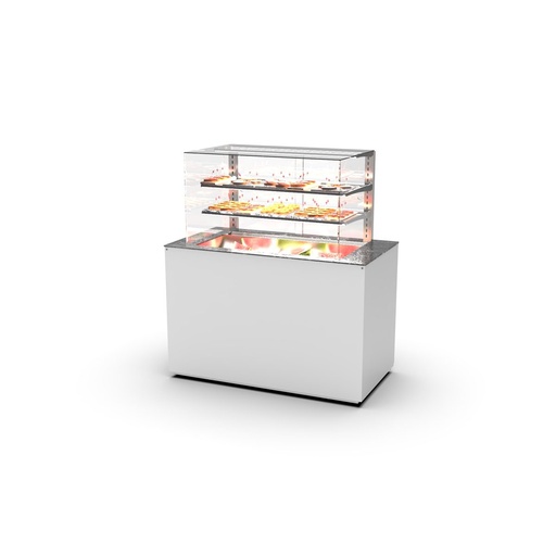 Sayl - Buffet Modular koelmodule vision geventileerd 150 mm 1300x700x1390 borden achter