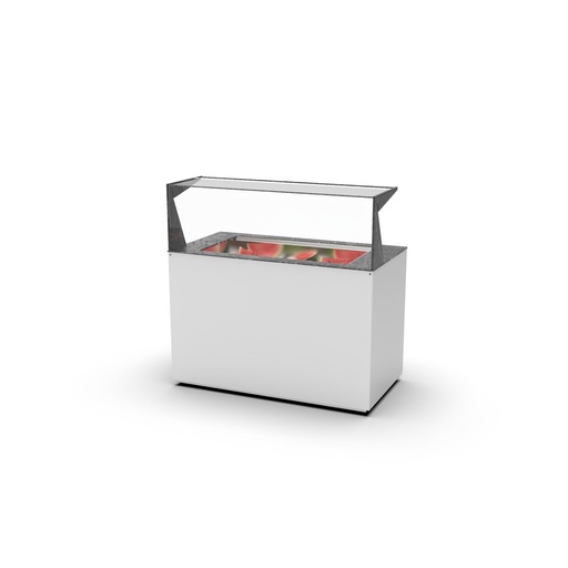 Sayl - Buffet Modular koelmodule self-service geventileerd 150 mm 1300x700x1285 borden achter