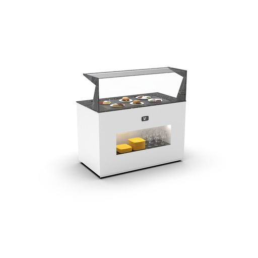 Sayl - Buffet Modular warmhoudmodule self-service Sahara 1300x700x1285 borden voor