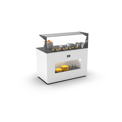 Sayl - Buffet Modular neutrale self-service 1300x700x1285 mm borden voor