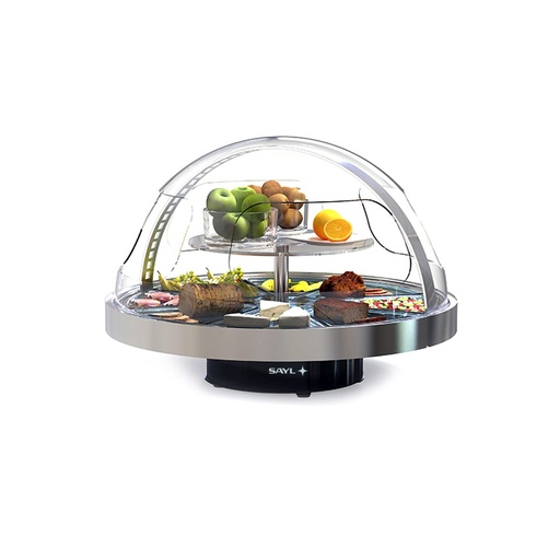 Sayl - Buffet 360 gekoeld buffet 950x950x750 mm zonder wielen