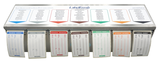 LabelFresh - Starterkit Pro NL/EN 7 x 500 etiketten (70 x 45 mm)