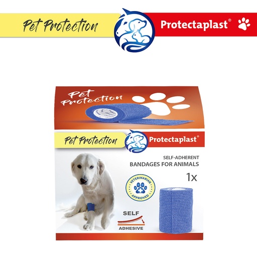 [DTH110901] Detectaplast - Detecteerbaar cohesief verband blauw (7 cm x 4,5 m)
