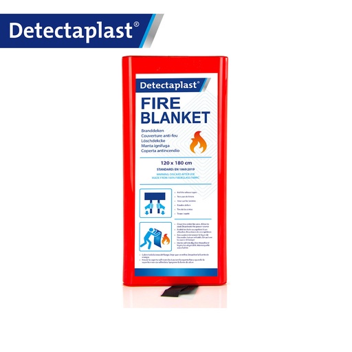 Detectaplast - Blusdeken EN 1869 harde houder (120x180 cm)