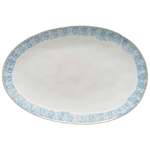 Costa Nova - Serveerschaal ovaal Brisa ria blue (41 cm, 1 stuk)