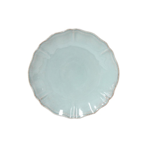 Costa Nova - Bord plat Alentejo turquoise (27 cm, 6 stuks)