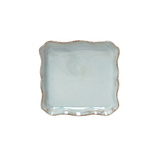 Costa Nova - Serveerplateau vierkant Alentejo turquoise (21 cm, 47 cl, 2 stuks)