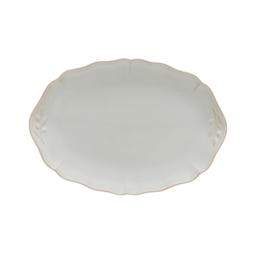 Costa Nova - Serveerschaal ovaal Alentejo wit (32 cm, 1 stuk)