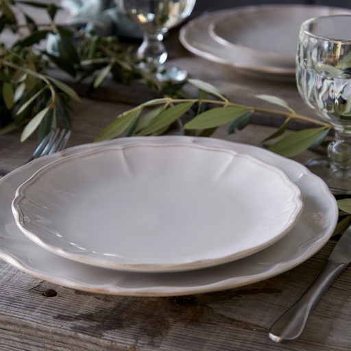 Costa Nova - Dessertbord Alentejo wit (21 cm, 6 stuks)