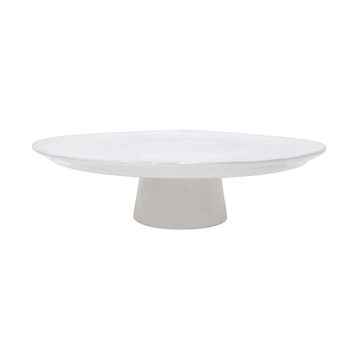 Costa Nova - Bord op voet Aparte wit (33 cm, 1 stuk)