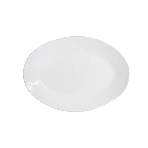 Costa Nova - Serveerschaal ovaal Aparte wit (40 cm, 1 stuk)