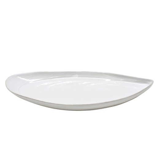 Costa Nova - Serveerschaal ovaal Aparte wit (45 cm, 1 stuk)
