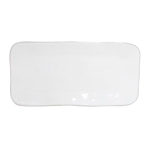Costa Nova - Serveerplateau rechthoekig Aparte wit (30 cm, 1 stuk)