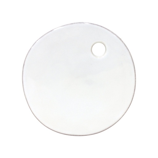 Costa Nova - Plank rond Aparte wit (21 cm, 1 stuk)