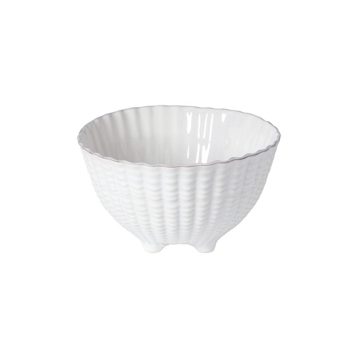 Costa Nova - Kom schelp op voet Aparte wit (20 cm, 154 cl, 6 stuks)