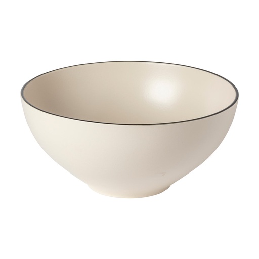 Costa Nova - Serveerschaal Augusta natural-black (28 cm, 433 cl, 1 stuk)