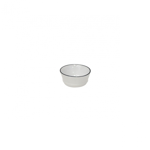 Costa Nova - Ramekin/botervloot Beja white-blue (7 cm, 4,5 cl, 6 stuks)