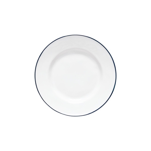 Costa Nova - Dessertbord Beja white-blue (23 cm, 6 stuks)