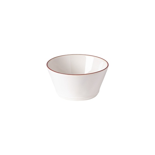 Costa Nova - Fruitschaal Beja white-red (14 cm, 45 cl, 6 stuks)