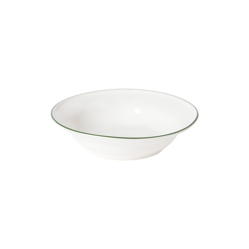 Costa Nova - Soep-/pastabord Beja white-green (21 cm, 59,5 cl, 6 stuks)