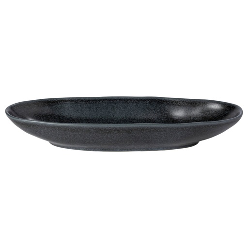 Costa Nova - Serveerschaal ovaal Boutique matte black (41 cm, 1 stuk)