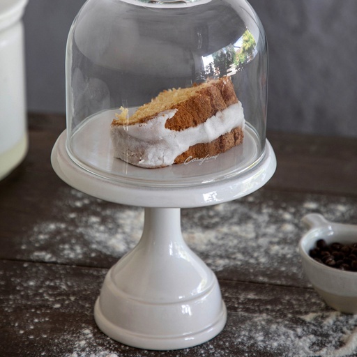 Casafina - Bord op voet Cook & Host wit (16 cm, 1 stuk)