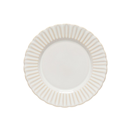 Costa Nova - Bord plat Cristal wit (28 cm, 6 stuks)