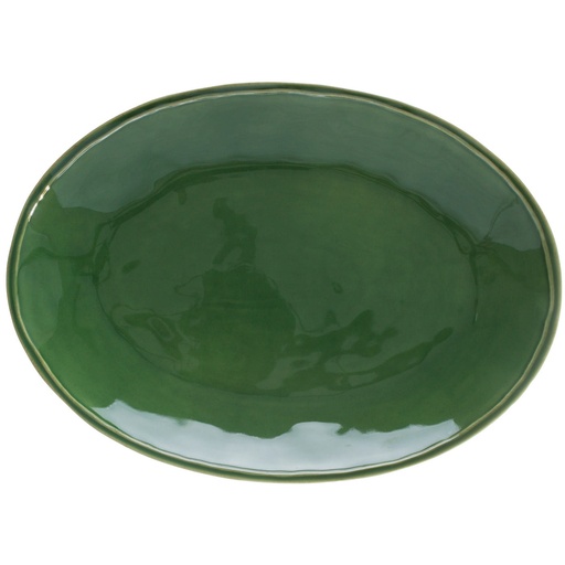 Casafina - Serveerschaal ovaal Fontana forest green (40 cm, 1 stuk)