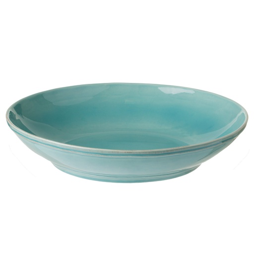 Casafina - Pasta-/serveerschaal Fontana turquoise (34 cm, 87 cl, 1 stuk)